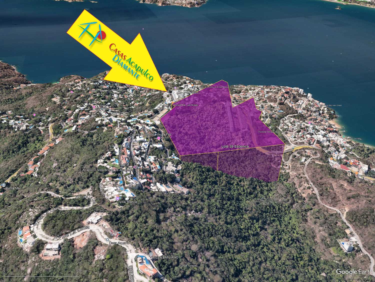 Terreno Lote 39 Escénica - Ubicación satelital y entorno 10